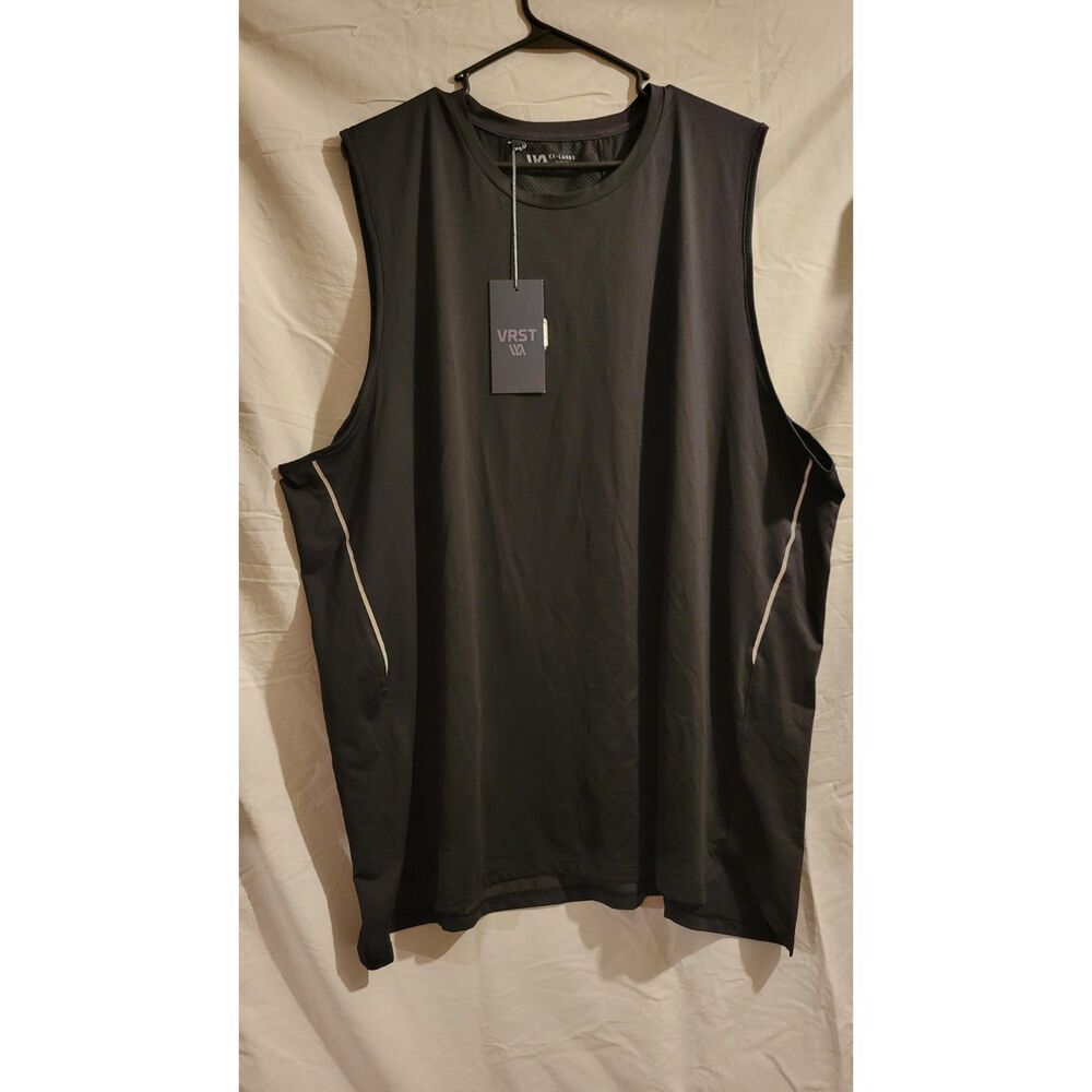 NWT VRST black men's tank top size xxl